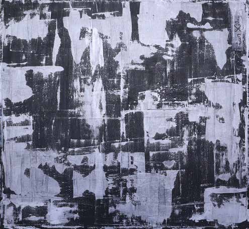 Work AV — 24, acrylic on canvas, 120 × 100 cm, by Ana Vélez