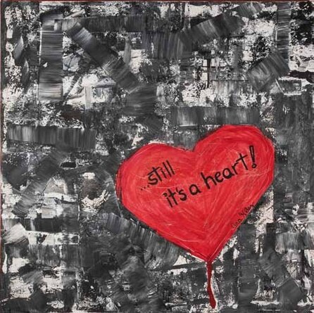 Work AV — 27, acrylic on canvas, 108 × 108 cm, by Ana Vélez