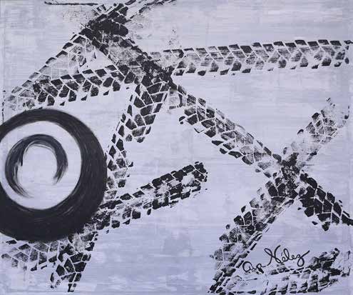 Obra AV — 67, acrílico sobre tela, 120 × 100 cm, de Ana Vélez
